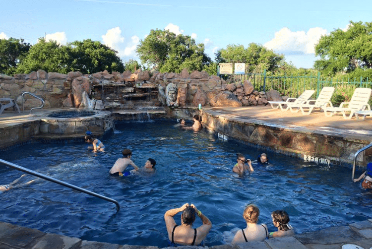 Pool at Lake Buchanan RV Resort